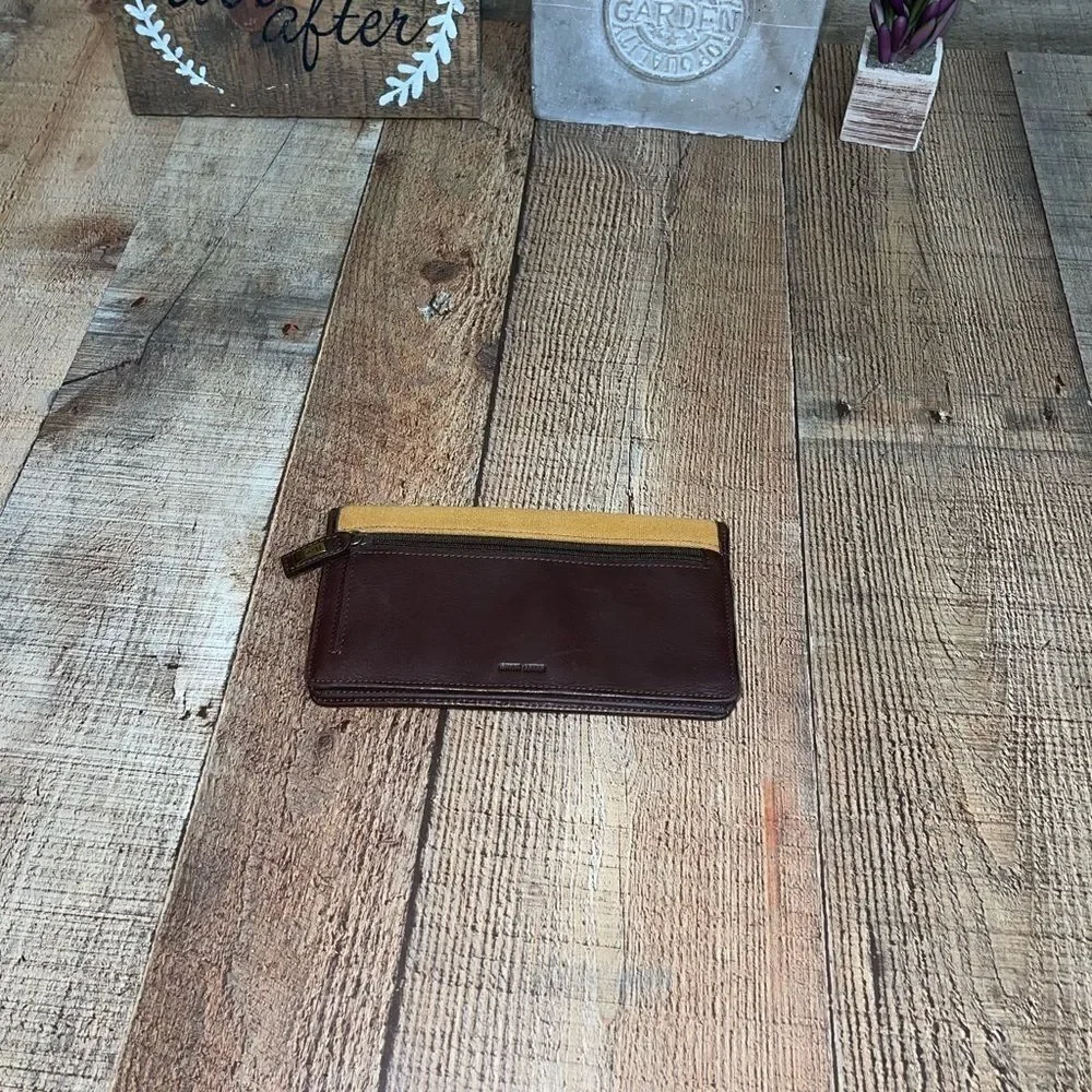 Floral leather multicolor Rolf’s wallet